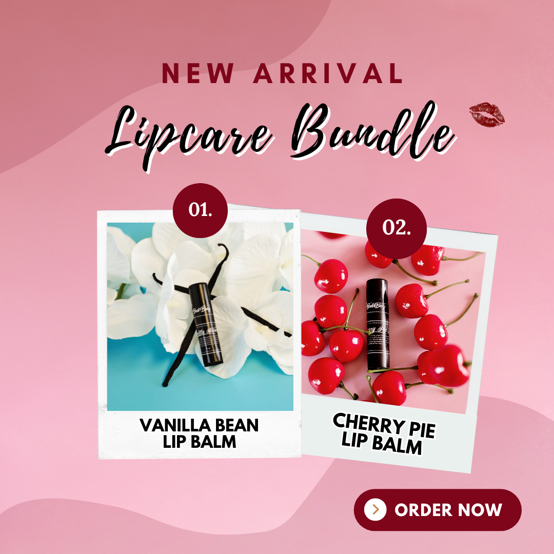 Vanilla Bean and Cherry Pie Lip Balm Duo