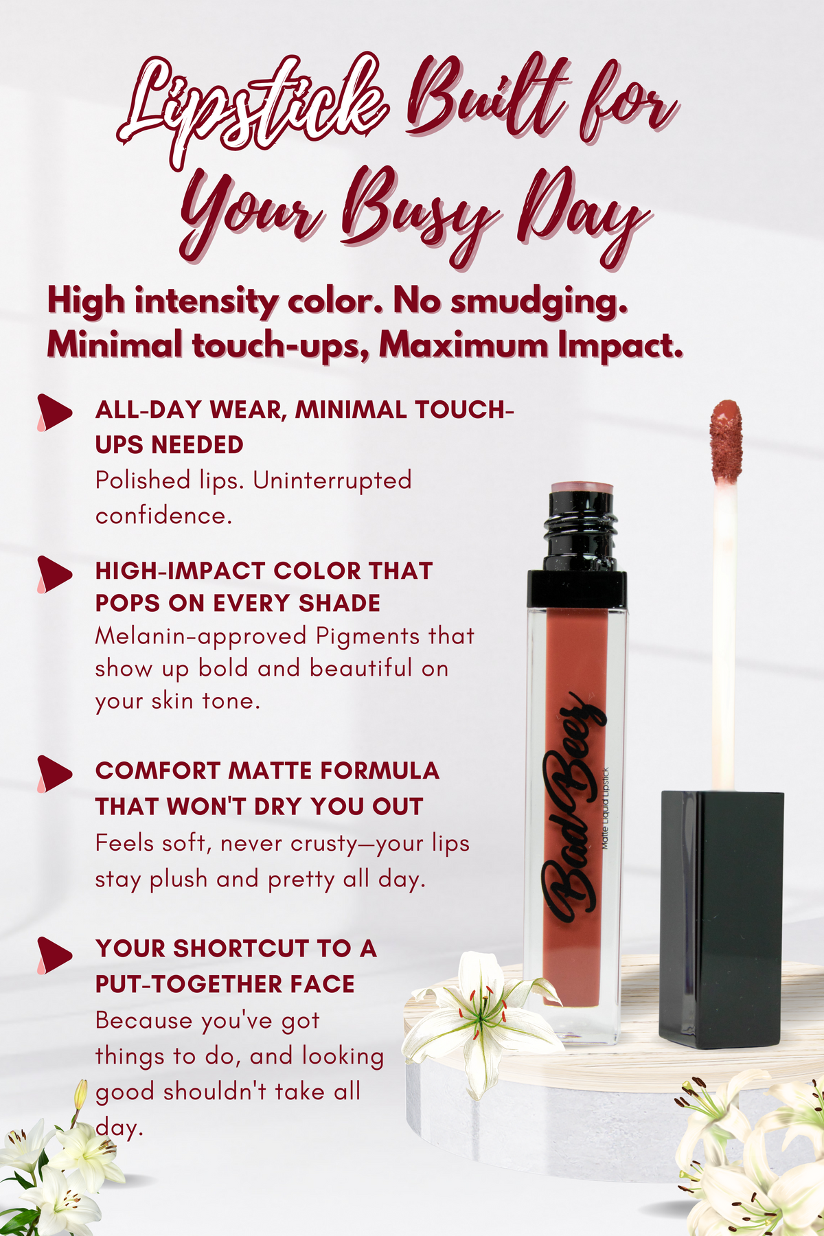 Matte Liquid Lipstick | 1 Milli .20oz