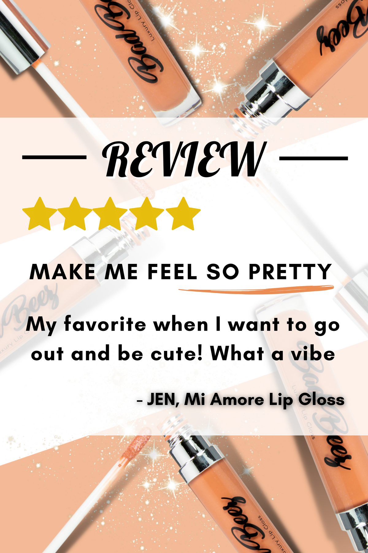 Hydrating & Moisturizing Luxury Lipgloss | Mi Amore .24oz