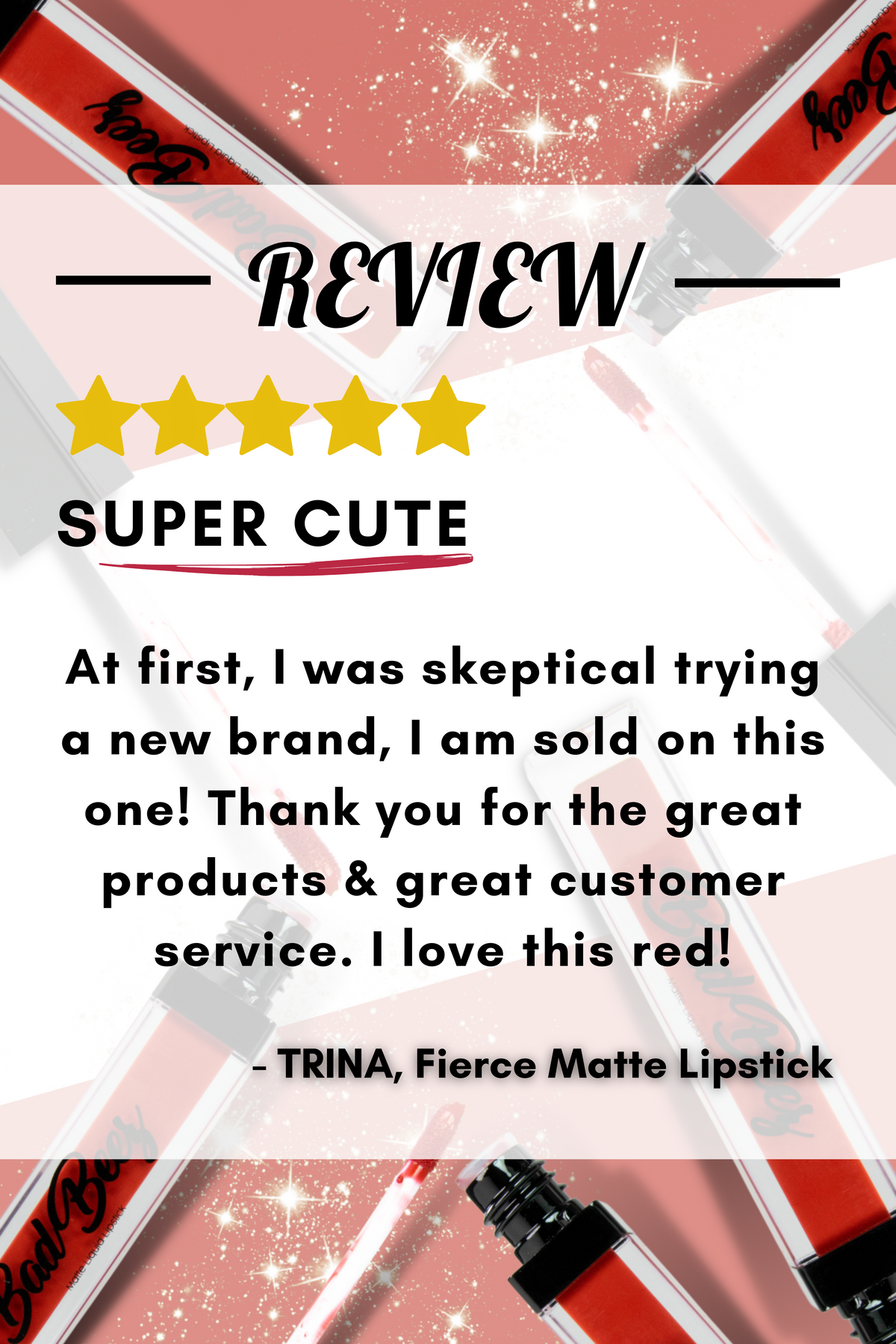 Matte Liquid Lipstick | Fierce .20oz