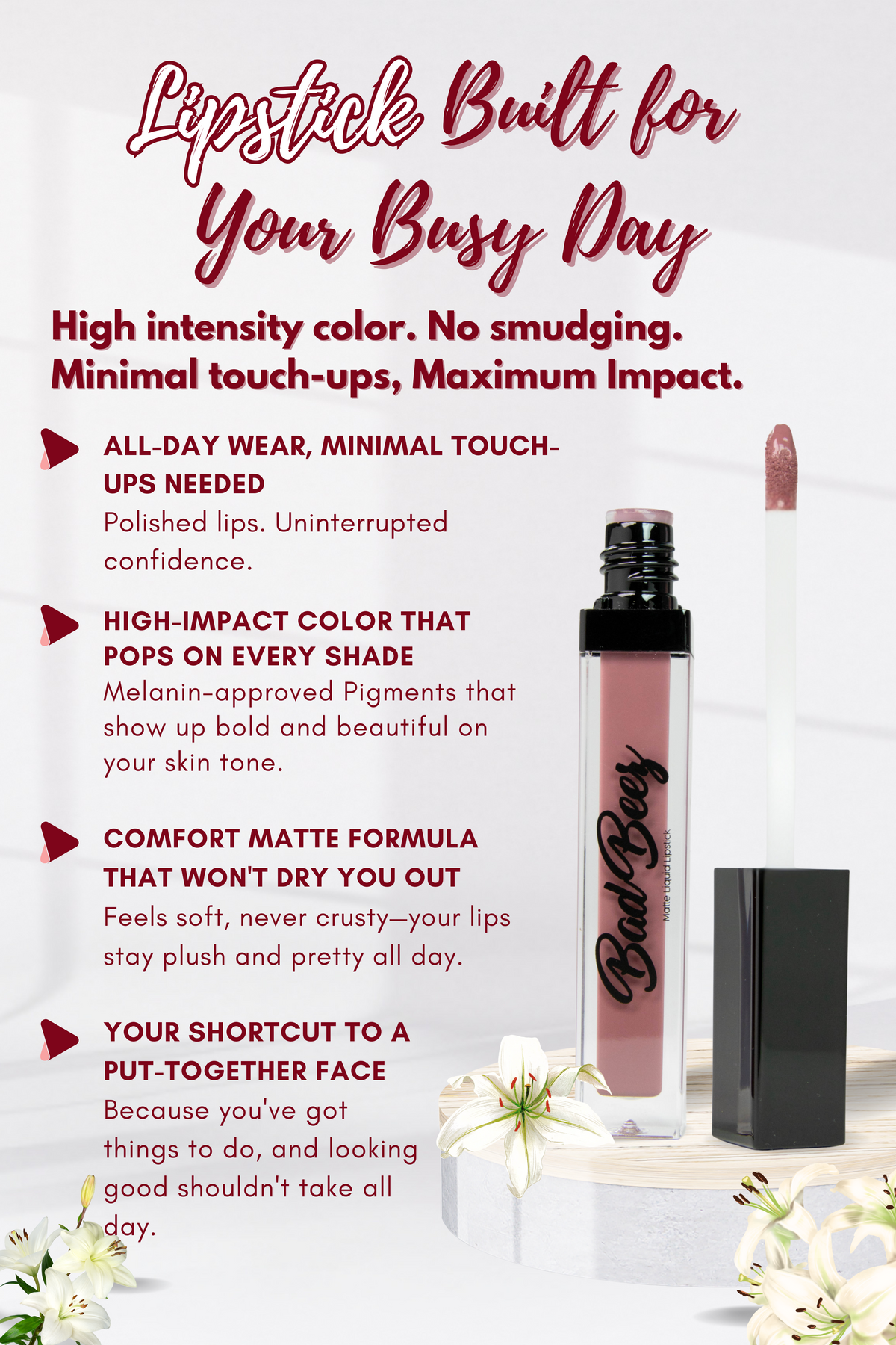 Matte Liquid Lipstick | Jamaica .20oz