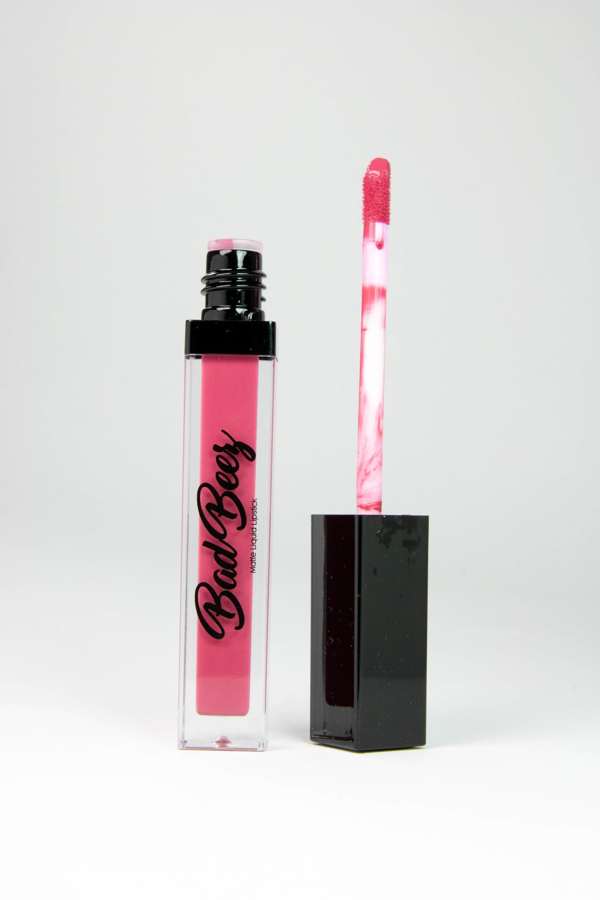 Pink smudge proof long wearing lipstick